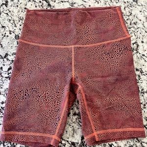 Lululemon wunder under shorts